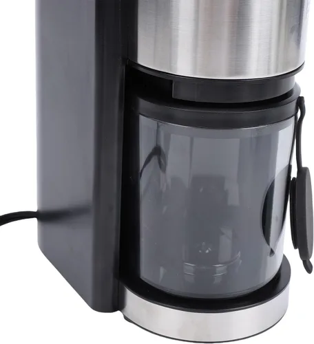Vista 9 de Molinillo de café eléctrico, diseño de rebabas cónicas de acero inoxidable con 25 ajustes de molienda precisos para uso doméstico