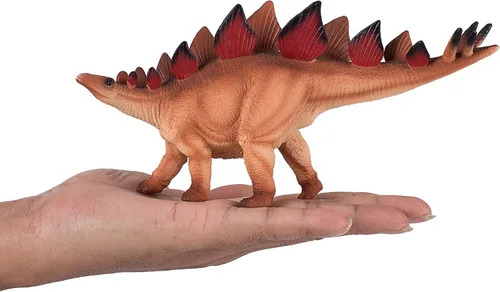 Vista 4 de MOJO Stegosaurus - Figura de dinosaurio realista pintada a mano