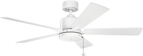 Vista 12 de KICHLER 330242OZ - Ventilador de techo con 5 aspas de nogal, Bronce/Oscuro