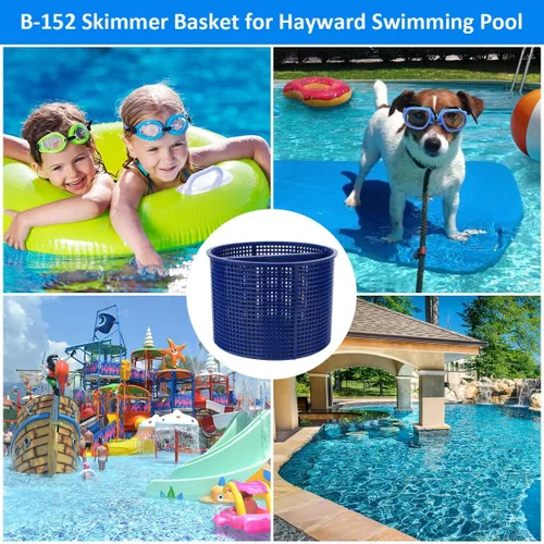 Vista 7 de B-152 Cesta De Repuesto Para Hayward Piscina Skimmer Basket SPX1082CA 1082CA 7" B152 - Azul