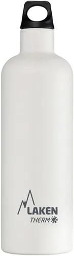 Vista 41 de Laken Thermo Futura - Botella de agua de acero inoxidable aislada al vacío, boca estrecha, 12-25 onzas