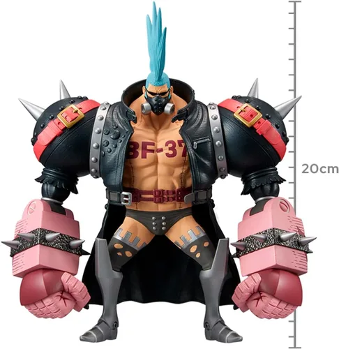 Vista 3 de BanPresto - Película de una pieza roja - The Grandline Men - Franky Vol.12 DXF Statue