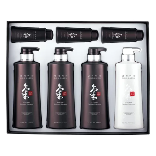 Vista 12 de Daeng Gi Meo Ri Ki Gold Premium Champú+Set de tratamiento (16.9 fl oz)