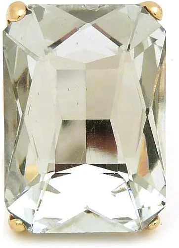 Vista 4 de Fashion 21 Anillo elástico de piedra colorida de cristal extra grande para mujer