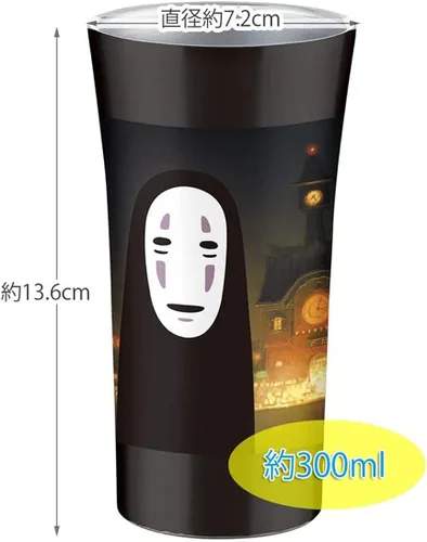 Vista 2 de Skater STB3N - Vaso de acero inoxidable, 10.1 fl oz (10.1 fl oz), Spirited Away Ghibli