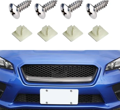 Vista 14 de Tornillos antirrobo para placa de matrícula, accesorios de montaje resistentes a manipulaciones, juego de tornillos de seguridad de 1/4" (M6), kit