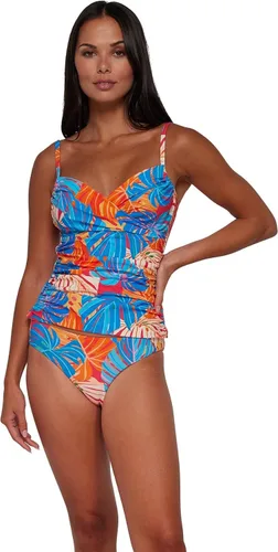 Vista 9 de Sunsets Tankini Simone para mujer Costilla de barra de arena Aqua Mist