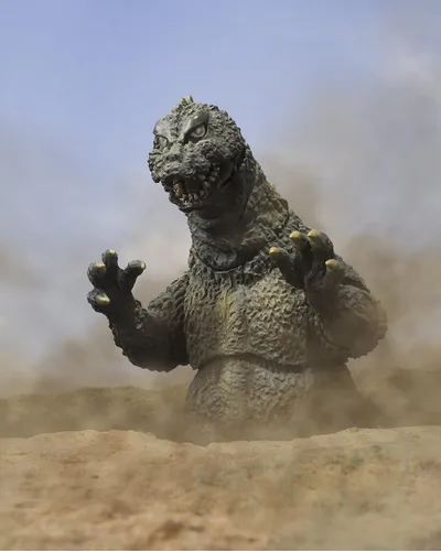 Vista 4 de Figura de acción Bandai Tamashii Nations S.H. MonsterArts Godzilla, aparición 1964
