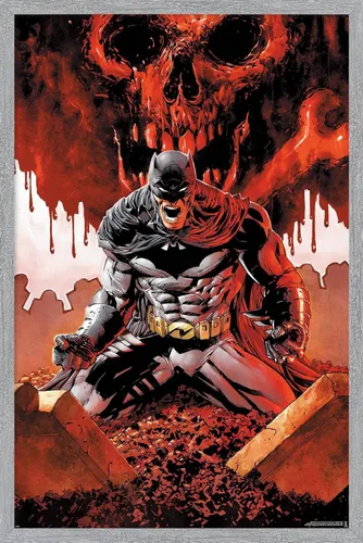 Vista 13 de Trends International DC Comics Batman - Póster de pared de Batman con huesos