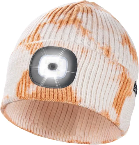 Vista 19 de Etsfmoa Gorro unisex con la luz, regalos para hombres, papá, padre, gorras recargables por USB