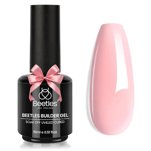 Vista 14 de Beetles - Gel constructor para uñas, 8 en 1, 0.51 onzas líquidas, gel de construcción transparente for Strengthening, Thickening & Building