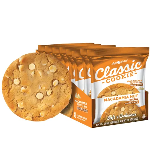 Vista 8 de Classic Cookie, Galletas horneadas suaves, galletas S'mores, 3 onzas, paquete de 8