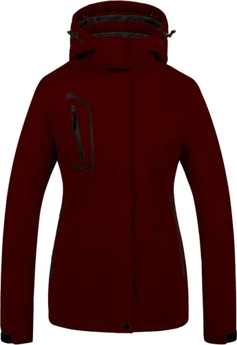 Vista 19 de CREATMO US Chaqueta de Esquí Impermeable de Montaña para Mujeres Resistente al Viento Chaqueta de Snowboard Abrigo Cálido de Invierno Impermeable