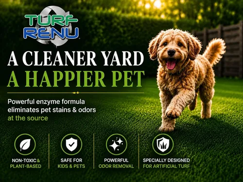 Vista 7 de Tr10132 - Solución de limpieza bio-enzimática para césped sintético/artificial y control de olores de mascotas con pulverizador