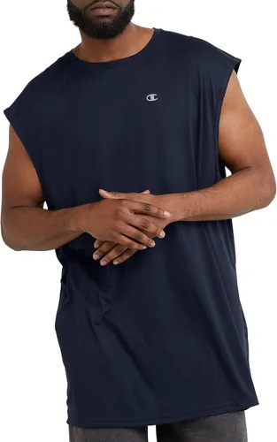Vista 4 de Champion Camiseta sin mangas para hombre, camiseta sin mangas para hombre, camiseta muscular (regular o grande y alto)