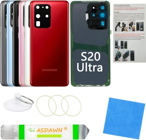 Vista 64 de Para Galaxy Note 8 SM-N950 All Carriers Reemplazo de cristal del panel Cinta preinstalada + lente de cámara preinstalada + kit de herramientas