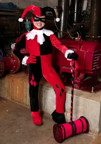 Vista 4 de Rubies Child Harley Quinn Jumpsuit Costume