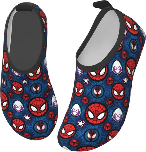 Vista 2 de Zapatos acuáticos favoritos de superhéroes para niños, antideslizantes, de secado rápido, zapatos acuáticos para deportes al aire libre, playa
