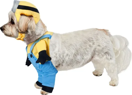 Vista 2 de Rubies - Disfraz de Minion Bob para mascotas para perros o gatos, talla XS