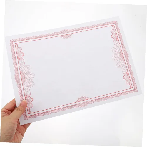Vista 8 de Operitacx 50 hojas de papel en blanco certificado y logro Diplomas grabables e imprimibles para premios y calidad de papel de reconocimiento