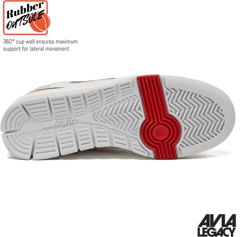 Vista 5 de Avia 816 - Tenis de baloncesto para hombre, tenis retro para interiores o exteriores, calle o cancha, tallas 7 a 16