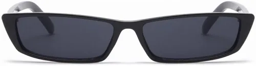Vista 2 de mincl Gafas de sol de marco pequeño atrevido diseño de moda marco rectangular