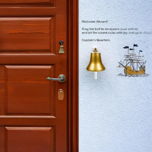 Vista 7 de Nagina International Campana decorativa de aluminio de latón antiguo náutico con grabado en la Marina de los Estados Unidos, regalos náuticos