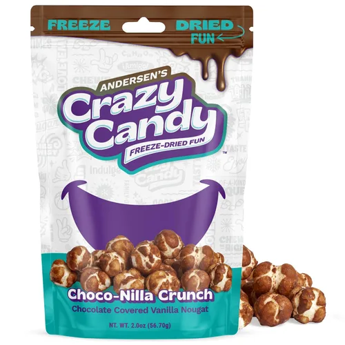 Vista 12 de Caramelos liofilizados S'mores con malvavisco de chocolate y galleta Graham, Crazy Candy S'more Crunchers - Caramelos crujientes con sabor a fogata