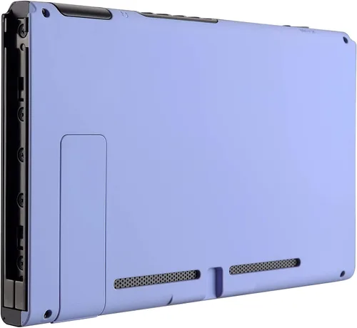 Vista 5 de eXtremeRate Placa trasera de agarre suave al tacto para consola Nintendo Switch, carcasa NS Joycon (versión D-Pad) con botones de juego completo