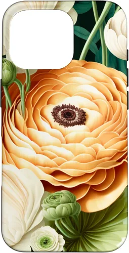 Vista 19 de Funda de jardinería para iPhone 11 vintage inspirada en Ranunculus