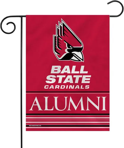 Vista 61 de Rico Industries NCAA Alumni - Bandera de jardín de doble cara de 13 x 18 pulgadas