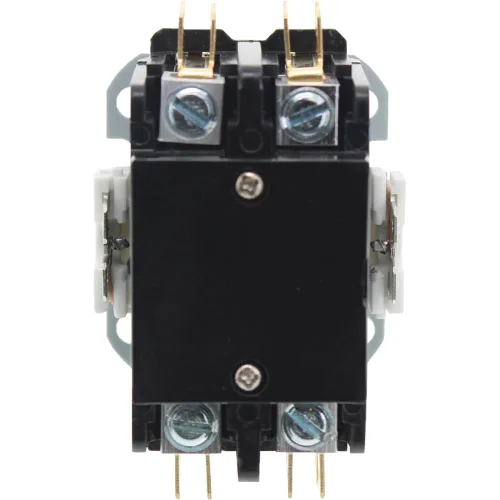 Vista 3 de Generic - Contactor de CA de 2 polos, contactor de compresor de condensador de condensador de bobina de 40 amperios y 24 V, Contactor de propósito