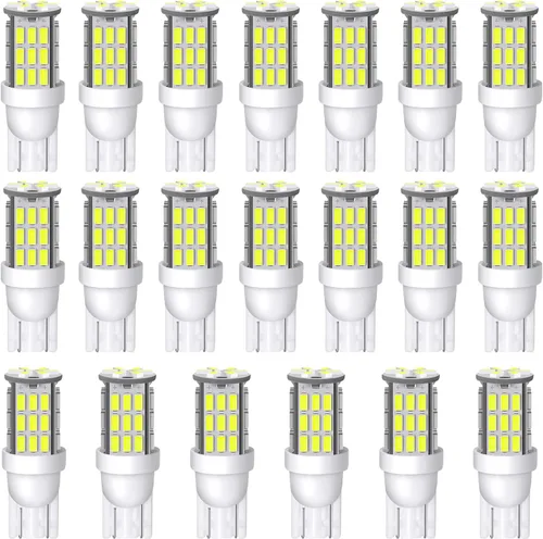 Vista 6 de Bombillas LED T10 921 194 168 para 12V RV Remolque Interior Luz Blanco frío