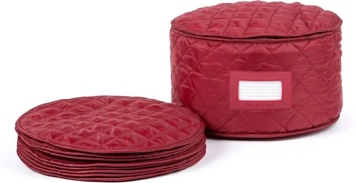 Vista 55 de Covermates Keepsakes - Juego de 4 separadores acolchados - Protección contra arañazos y roturas - Resistente a las manchas - Lavable a máquina