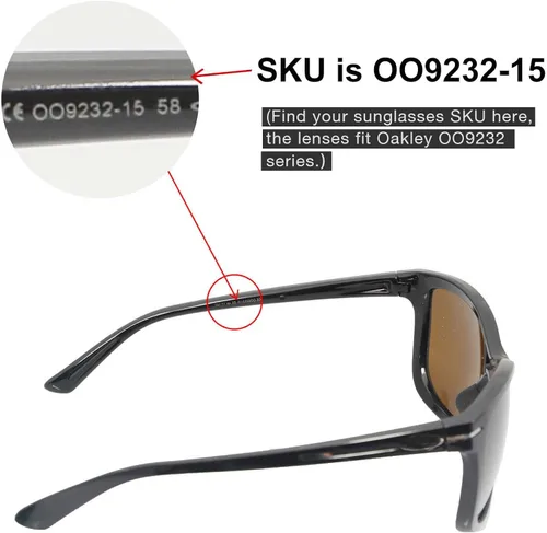 Vista 6 de Walleva Lentes de repuesto para Oakley Drop in Gafas de sol Varias opciones disponibles