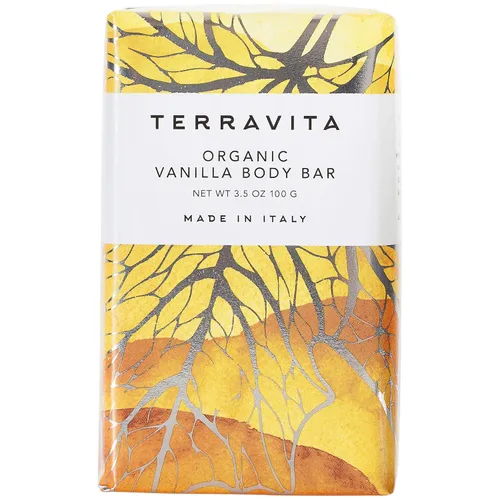 Vista 6 de Terravita Jabón corporal orgánico, vegano y sin gluten, oliva, 3.53 oz