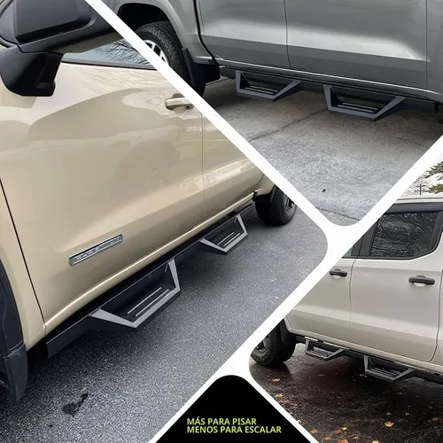 Vista 6 de ONINE Drop Steps Ajuste Personalizado 2019-2026 Chevy Silverado/Gmc Sierra 1500 y 2020-2026 Chevy Silverado/Gmc Sierra 2500HD 3500HD Crew Cab