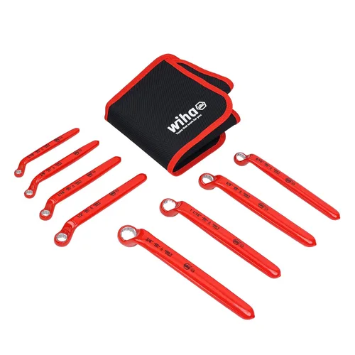 Vista 3 de Wiha Tools 21096 Insul - Juego de llaves de caja, 5/16 a 3/4 pulgadas, 8