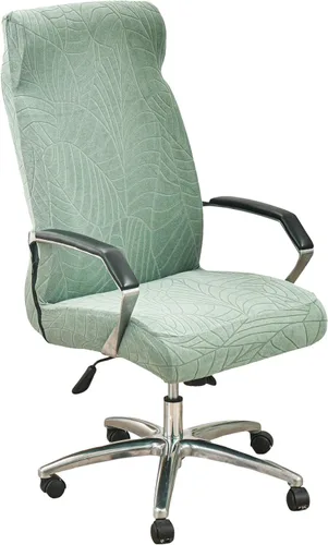 Vista 8 de Funda elástica para silla de oficina con cremallera, funda impresa para silla de computadora para silla con reposabrazos, universal, extraíble