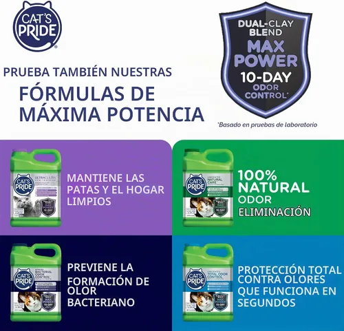 Vista 8 de Cat's Pride Arena aglutinante ligera: bicarbonato de sodio - Potente control de olores - perfumada, 10 libras Baking Soda