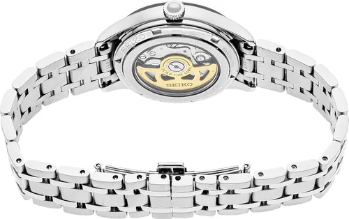 Vista 2 de Seiko Presage SRPF47 Reloj automático de acero inoxidable para mujer, Reloj automático