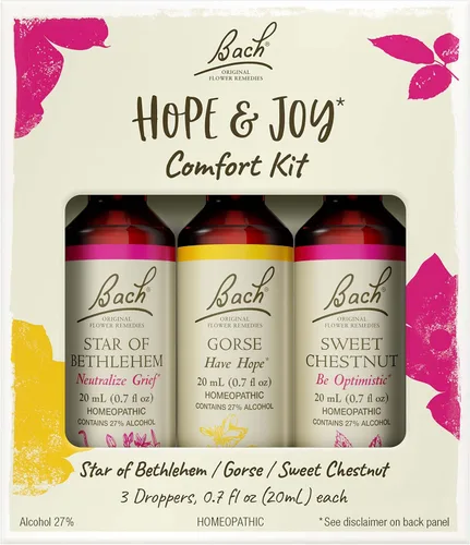 Vista 10 de Bach Remedios florales originales, kit de trío Clarity Of Mindfulness, para concentración y atención plena (fórmula sin alcohol), esencia floral
