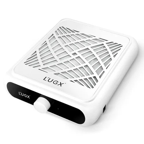 Vista 10 de L'UGX Colector de polvo de uñas recargable con 2 filtros reutilizables, aspirador de polvo de uñas profesional para técnicos de uñas, extractor
