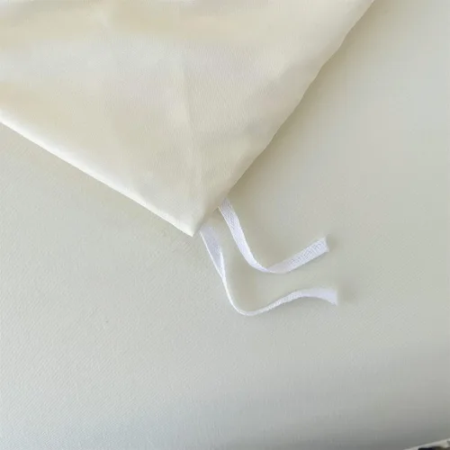 Vista 5 de Juego de funda de edredón con volantes, tamaño Queen, 100% microfibra lavada, 3 piezas, funda de edredón y fundas de almohada, cierre de cremallera