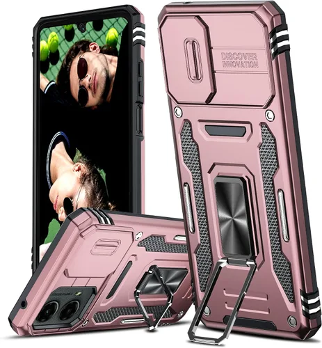 Vista 28 de LeYi Funda para Moto G Stylus 5G 2022: [No compatible con la versión 4G] Funda para Moto G Stylus 2022 con protector de pantalla de vidrio templado