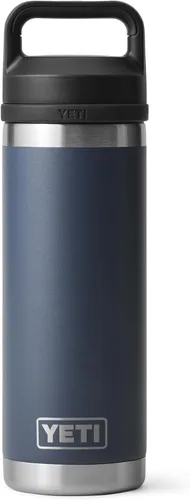 Vista 20 de YETI Rambler Botella de 18 oz, aislada al vacío, de acero inoxidable con tapa Chug, negro