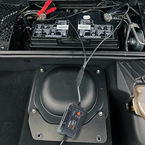Vista 7 de Energizer - Cargador y mantenedor de batería de 2 amperios, cargador de batería inteligente de 9 pasos para coche, pantalla LCD, detección