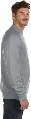 Vista 3 de Hanes N260 Adult Nano Blended Crew Neck Fleece