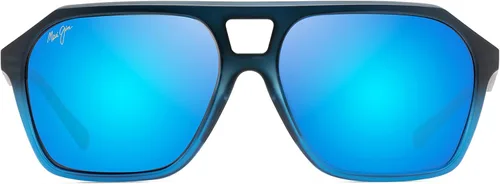 Vista 18 de Maui Jim Gafas de sol polarizadas estilo aviador para hombre