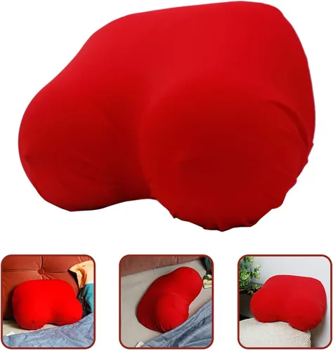 Vista 4 de YoFab Almohada de pecho para el pecho, regalo 3D, almohada de pecho de espuma viscoelástica suave, almohada divertida para el pecho, regalo